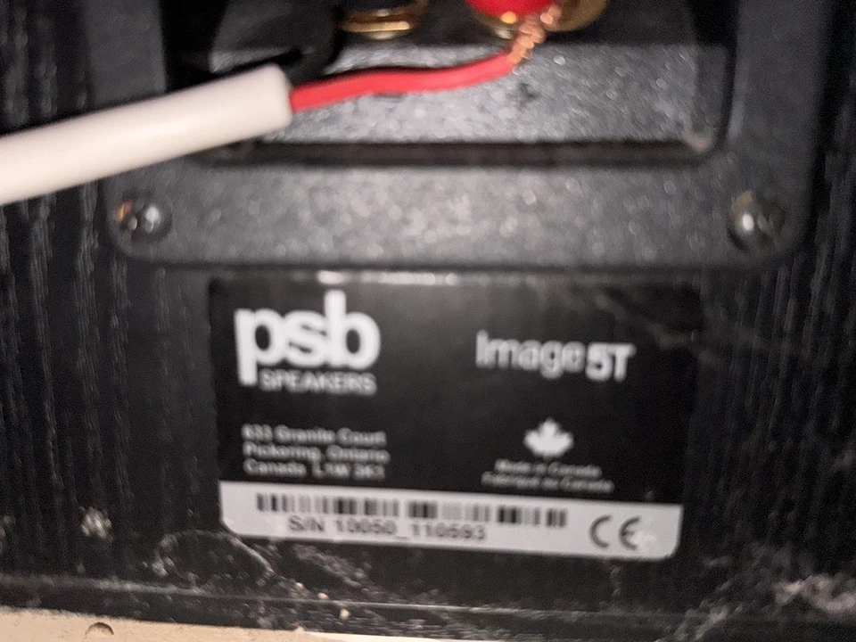 Altavoces de torre PSB Image 5T + Centro 9C + Subwoofer SubSonic 6 - Audiófilo 3.1 Foto 2 de 4