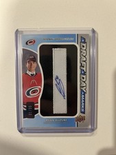 2025-26 UPPER DECK SP GAME USED RYAN SUZUKI DRAFT DAY MARKS AUTOGRAPH “I” 31/35