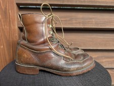 vintage Winchester Wood N Stream work hunting field leather Boots men's 8.5