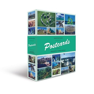 Album Postcards Album POSTCARDS für 200 Postkarten, mit 50 festeingebundenen ...