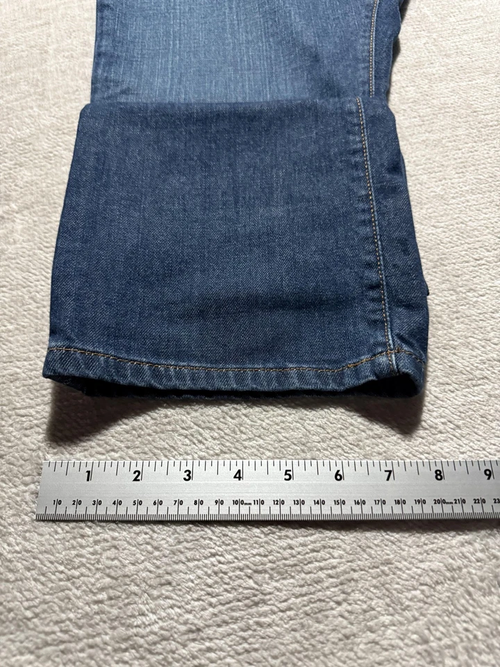 Volcom Kinkade Jeans Mens 32 Blue Classic Straight Leg Denim Skate Pants - Image 3 of 4