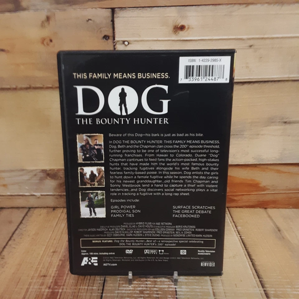 Dog The Bounty Hunter DVD Used A&E Reality Crime Series Foto 2 de 4