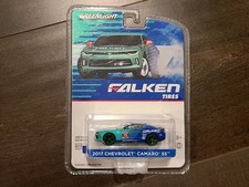 Chevrolet Camaro SS 2017 Greenlight Chase Green Machine neumáticos Falken 29914 1/64