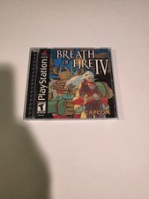 Breath of Fire IV (Sony PlayStation 1 PS1, 2000) ☆ Complete ☆