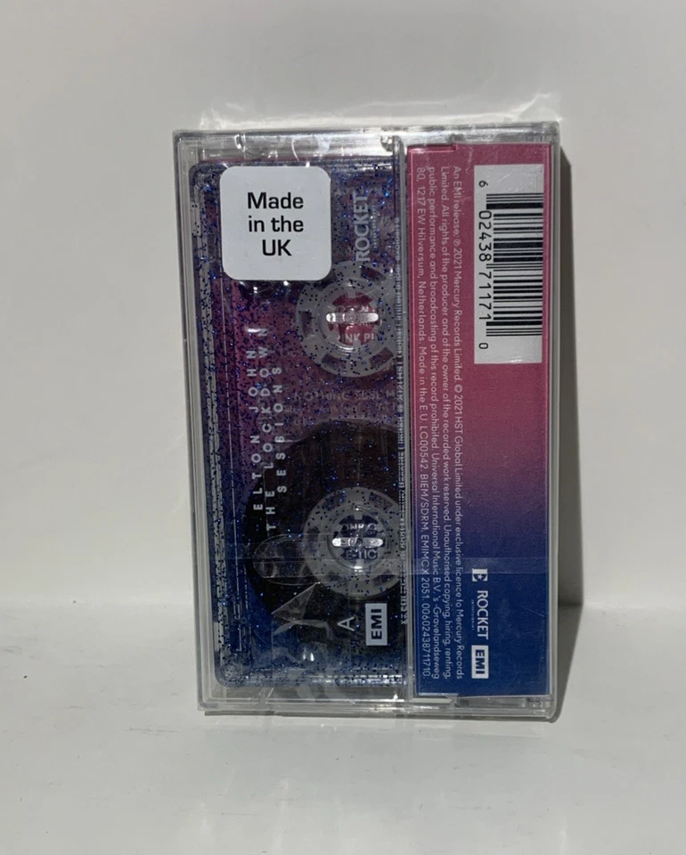 Elton John Sealed The Lockdown Sessions Cassette Pink & Blue - Image 2 of 2