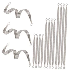 12pcs Automotive Ground Straps Kit, Universal Engine Grounding Cable Straps 