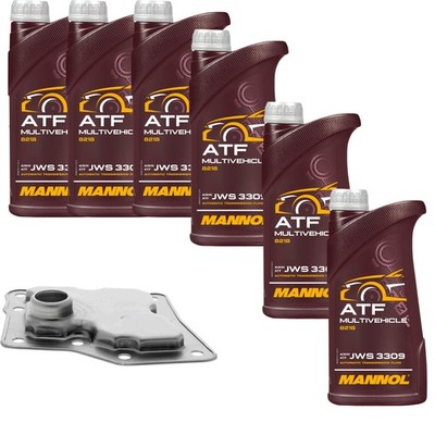 6 L MANNOL ATF Multivehicle JWS VAICO Getriebeölfilter für Skoda Fabia I Combi