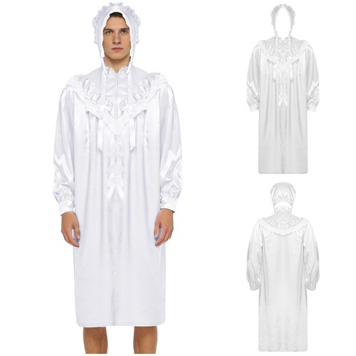 Pigiama da notte uomo camicia da notte araba camicia da notte vittoriana araba - Foto 20 di 34
