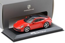 1:43 Minichamps Porsche 911 992 Carrera Coupe Indian Red WAP DEALER