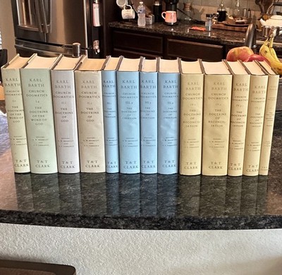 Karl Barth Church Dogmatics Complete Set Hardcover T&T Clark Theology