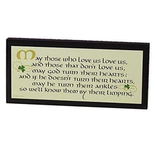 Abbey Gift Those Who Love Us Irish Plaque,Other Home D√©cor