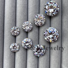 100pcs Round Shaped Aaaaa White Loose Cubic Zirconia Gemstone 1.0mm-10mm 100pcs Round Shaped Aaaaa White Loose Cubic Zirconia Gemstone 1.0mm-10mm