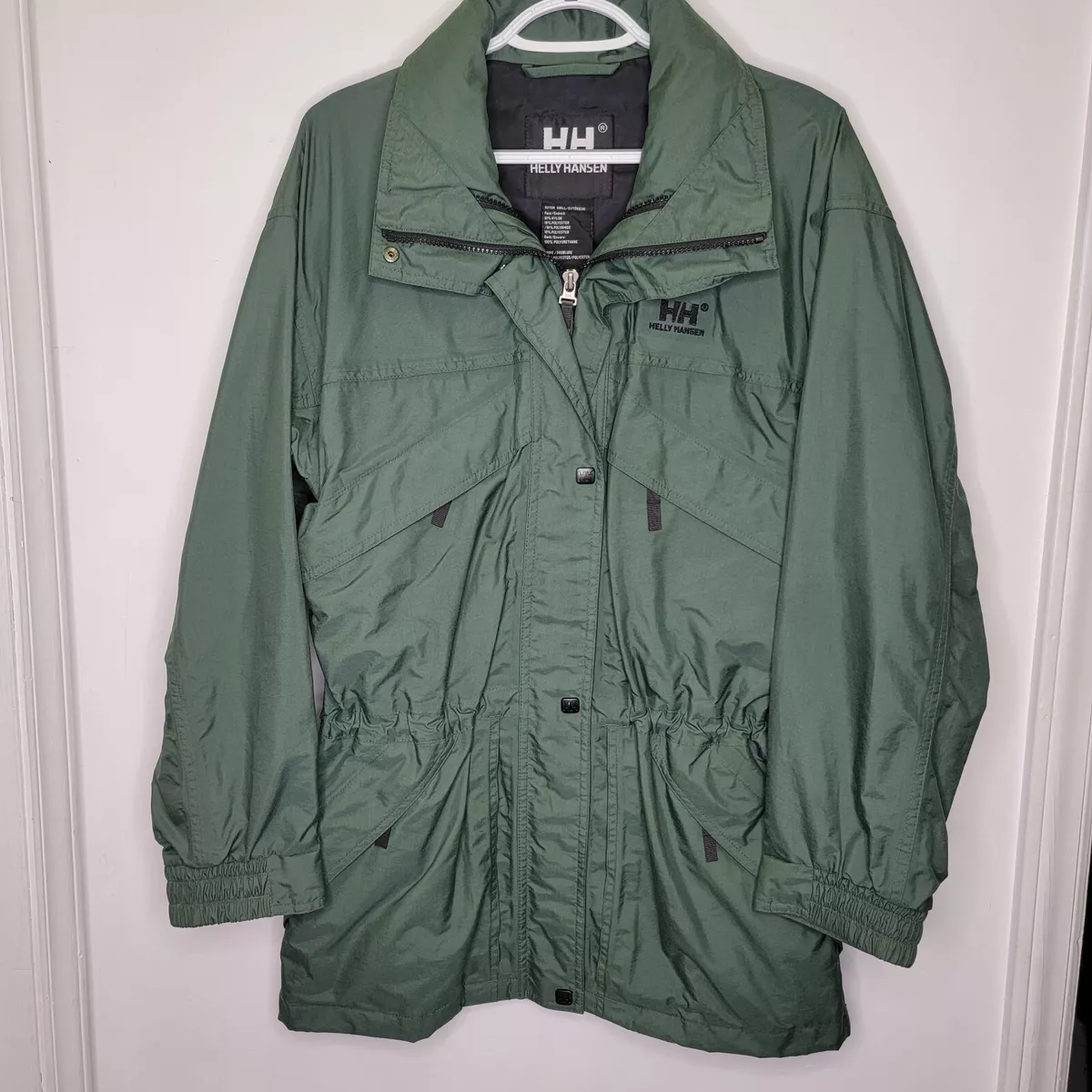 Helly hansen hotsell olive green jacket