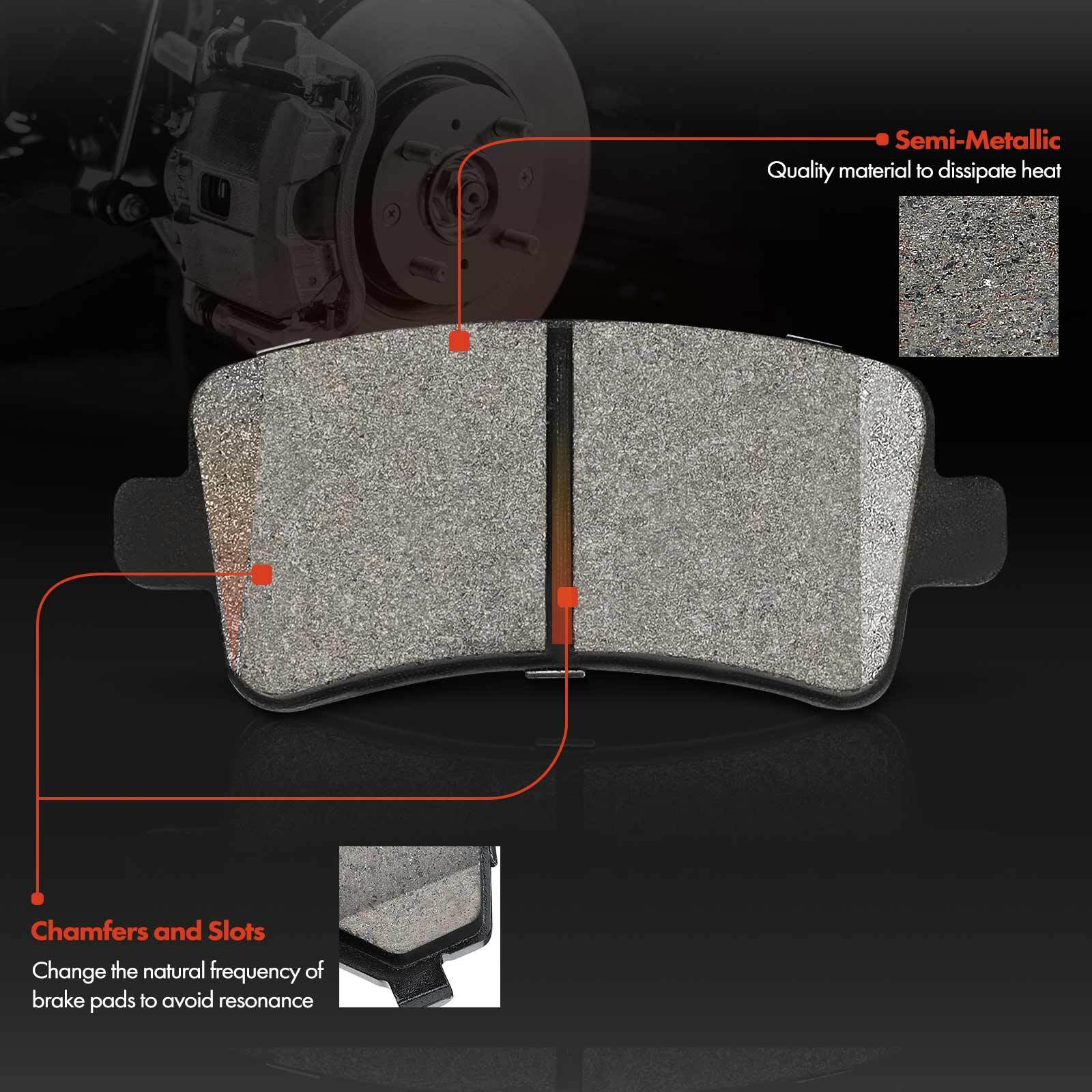 Brake Discs & Brake Pads 315mm Rear for Opel Vauxhall Insignia Mk I A