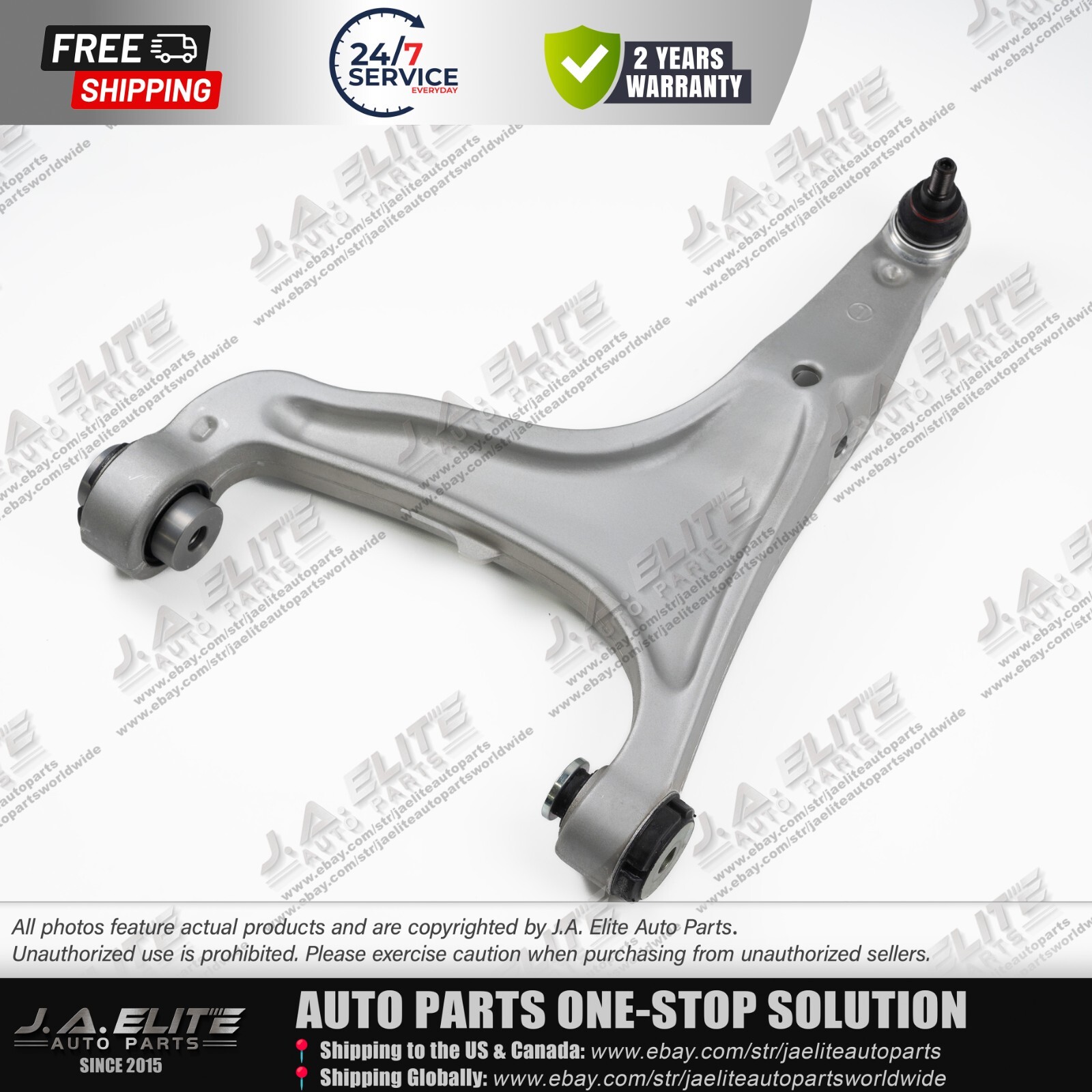 Front Left Lower Control Arm fits Maserati Levante (2017+) 670031993