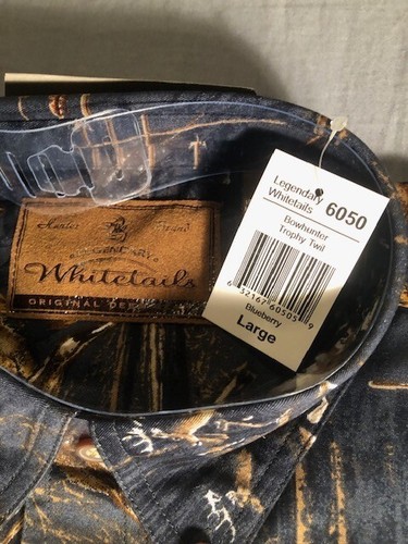 NWT Legendary Whitetails Long Sleeve Shirt, Size Large with Bowhunting pattern - Picture 3 of 4