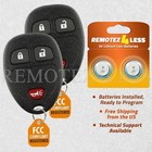 2 for Chevrolet Silverado 2007 2008 2009 2010 Keyless Entry Remote Car Key Fob