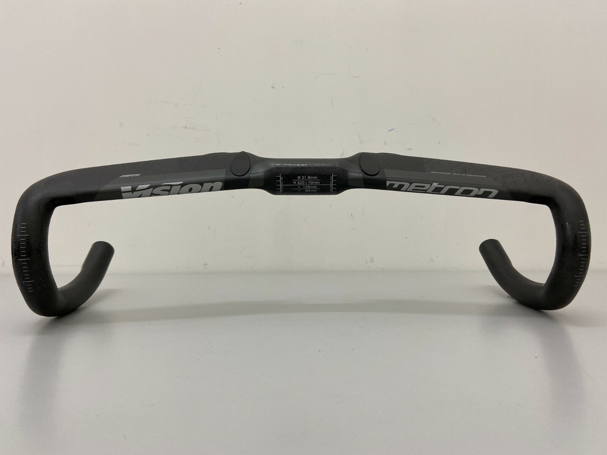 Vision metron 4D flat ハンドルバー　400mm Amazon.com: VISION Hb Metron 4D Flat M.A.S. Gray Di2 J-Bend