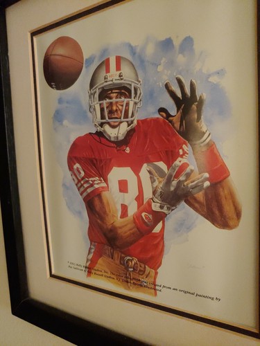 JERRY RICE "THE ONE" 1993 PORTRAIT + DUNN RUSS TRADING CARD DYNAMIC & LIFE-LIKE - Picture 5 of 12