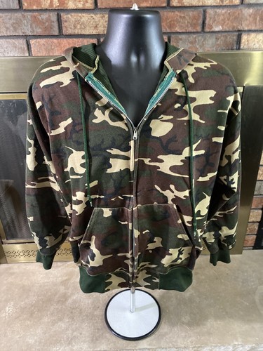 Vintage Army Camouflage Hooded Camo 