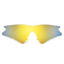Walleva 24K Gold Polarized Replacement Lenses For Oakley New M Frame Sweep