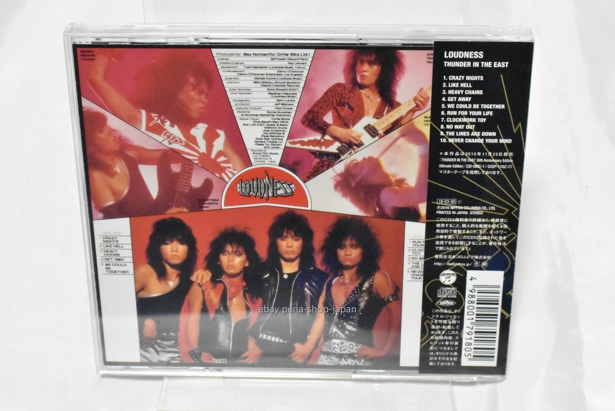 LOUDNESS ／ THUNDER IN THE EAST バンドスコア LOUDNESS ／ THUNDER IN THE EAST バンドスコア Loudness