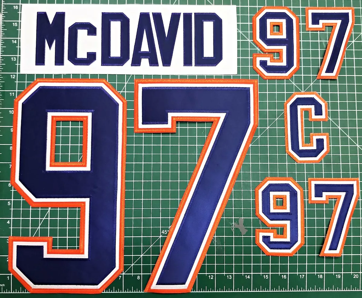 Oilers jersey store numbers
