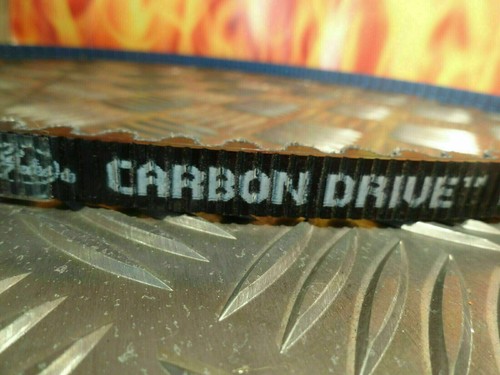 Courroie GATES Carbon Drive CDN - 115 Dents, 11M-115T-12CT, 1265 Mm, Noir - Pour Transmission CDX