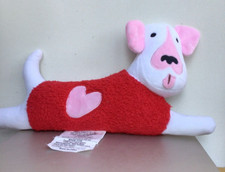 NWT 2024 Target Room Essentials DOG SHAPED THROW PILLOW Valentine Heart New