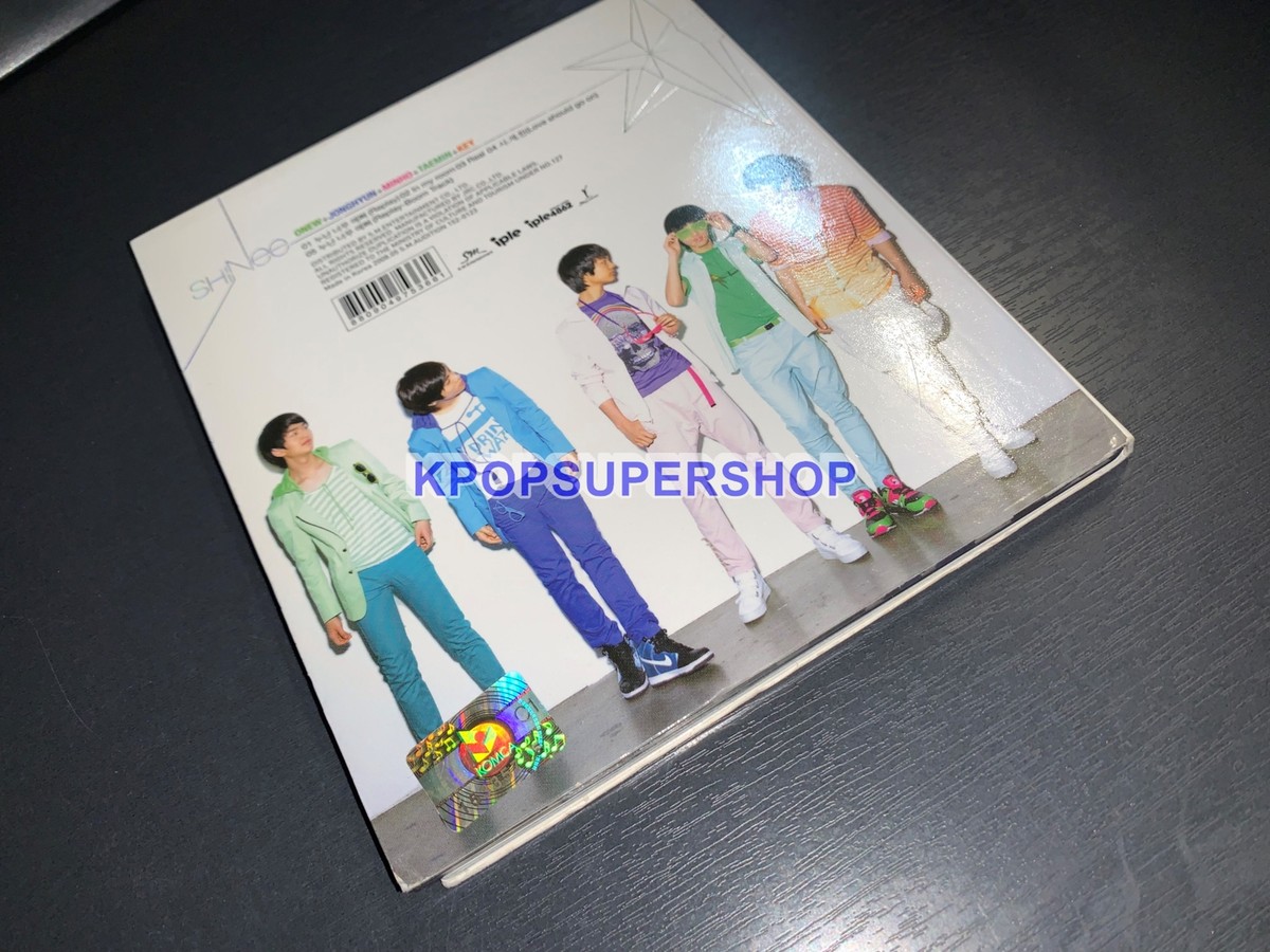 SHINee 1st Mini Album Replay CD Booklet Good Condition Rare OOP