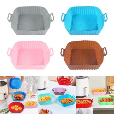 Air Fryer Silicone Baking Tray Thickened Food-grade Baking Mat for