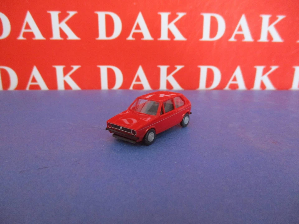 1/87 Modellino Auto Volkswagen Golf I Serie Rossa 1974 by Brekina - Immagine 2 di 4