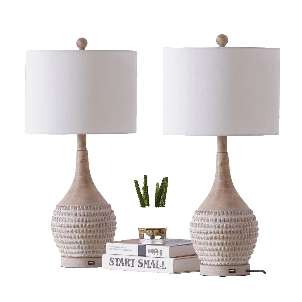 Lámparas de Mesa USB de resina