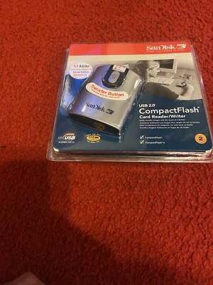 SanDisk ImageMate USB2.0 Reader WriterCompactFlash Type | & Il
