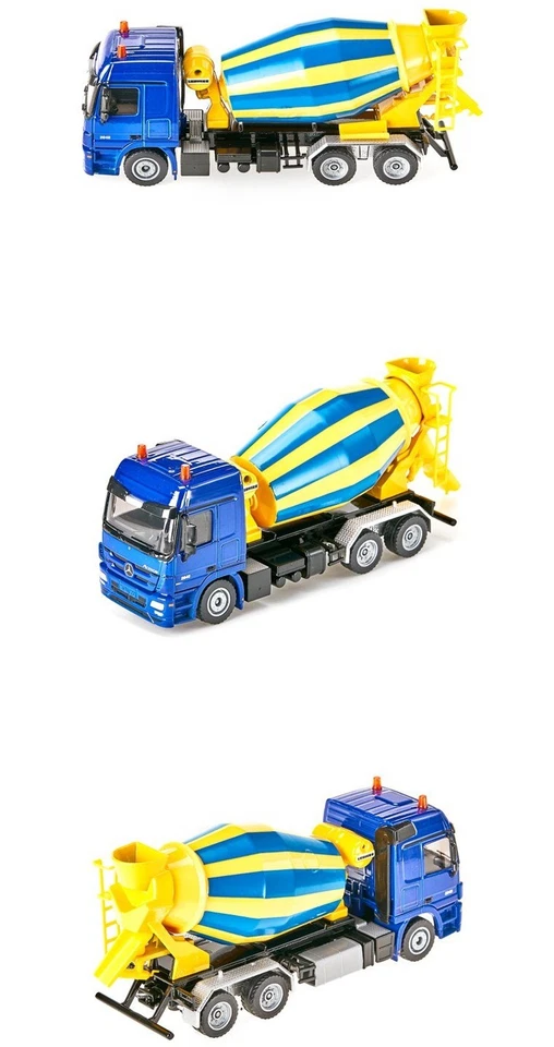 Camión mezclador de concreto SIKU 1:50 Mercedes-Benz modelo de coche de juguete SK3539 Foto 3 de 4