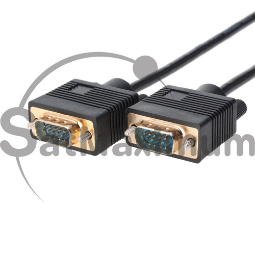 VGA/SVGA 100FT Cable Male to Male Monitor TV Video Wire 15 PIN Cord - Picture 3 of 4
