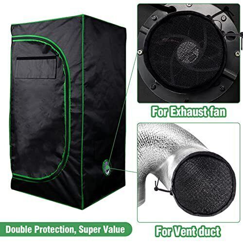 2Pcs Grow Tents Vent Cover 6" Duct Filter Vent Cover Grow Tents Vent