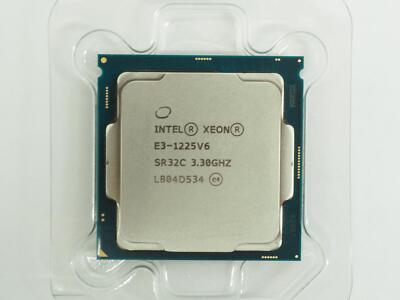 INTEL XEON E3-1225V6 3.30GHz FCLGA1151 CPU Processor Tested Working