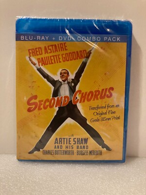 Second Chorus 1940 (Blu-ray + DVD HD Cinema 2013) 2 Oscar Noms Fred Astaire