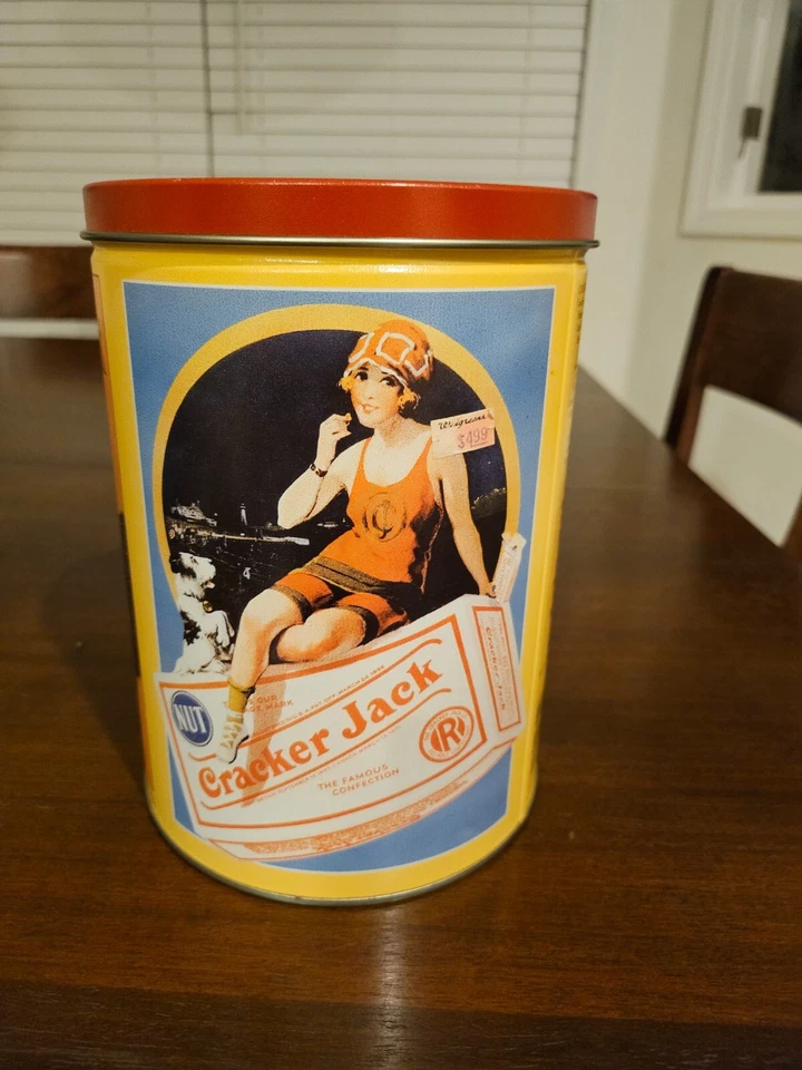 Limited Edition Cracker Jack Popcorn Confection Tin Second in Series - Image 2 of 4