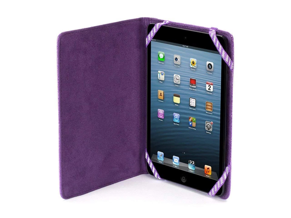 Google Nexus 7 Kindle Fire Griffin GlitterGlam Passport Folio Case - Purple - Image 3 of 4