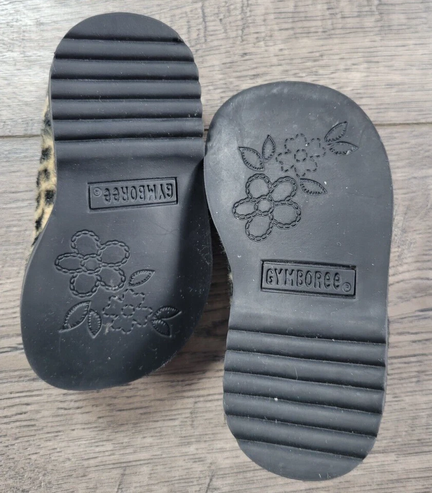 Bebé Niña Gymboree Guepardo Estampado Leopardo Talla 2 Zapatos de Bebé Foto 3 de 3