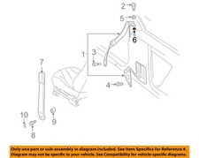 Chevrolet Gm Oem Cavalier Front Seat Belt-retractor Assembly Washer 11610231