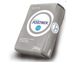 Post Mix Concrete - Quick Setting - 20kg Bag(s) - Possible to deliver in Surrey