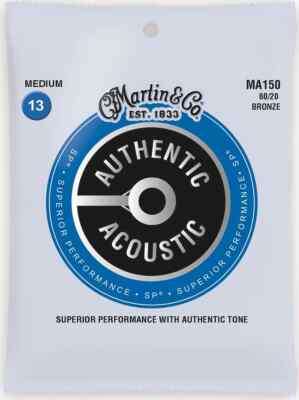 Martin Strings, 80/20 Bronze, Medium 13