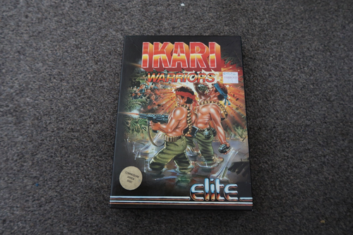 Ikari Warriors By Elite ~ Original Boxed Amiga Game VGC - Afbeelding 2 van 8