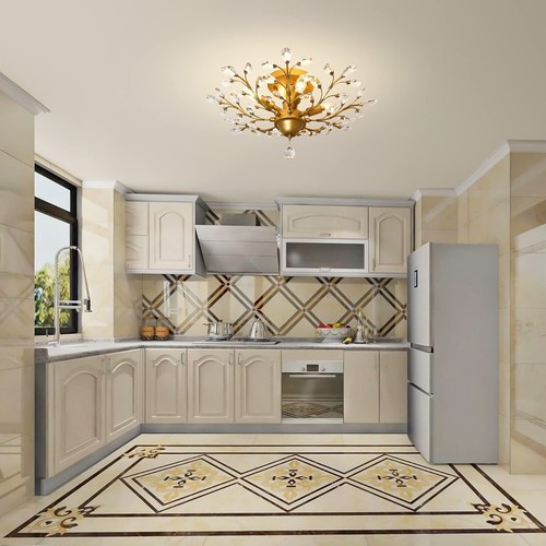 Ganeed Crystal ChandeliersK9 Crystal Ceiling LightVintage Light Fixtures Pend... - Picture 8 of 12