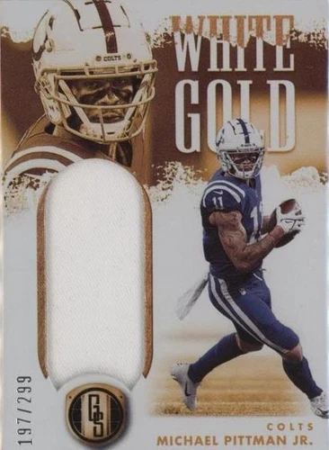 2022 Panini Gold Standard Michael Pittman Jr. #WG-MPI