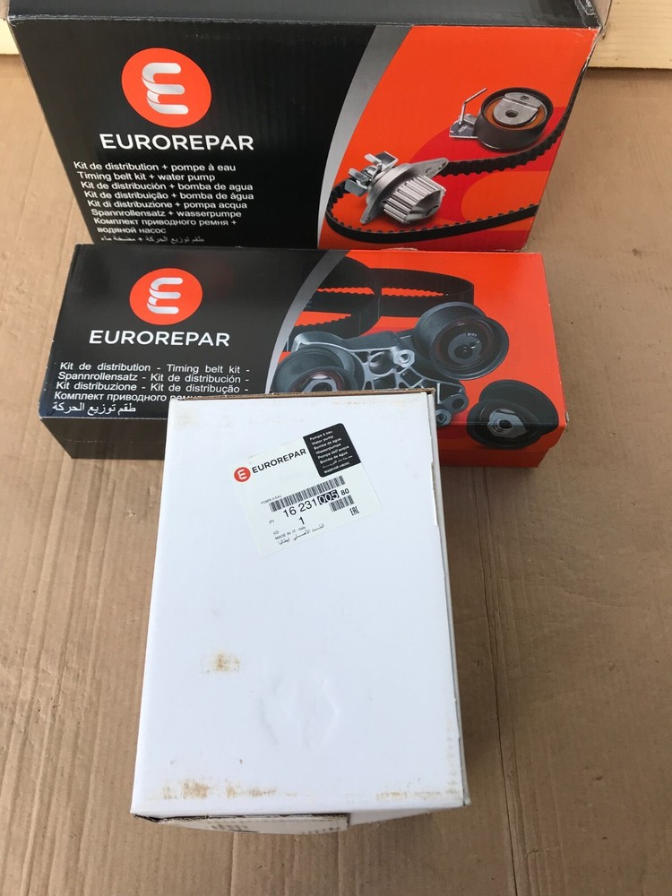 Peugeot Citroen Timing Belt and Water Pump Kit 1611886880 Genuine EUROREPAR