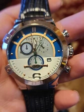 MULCO Women's Analog Display Swiss Quartz Watch Blue